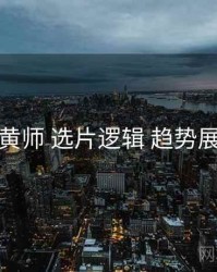 鉴黄师 选片逻辑 趋势展望