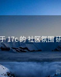 关于 17c 的 社区氛围 研究