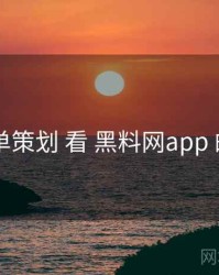 从 片单策划 看 黑料网app 的机会
