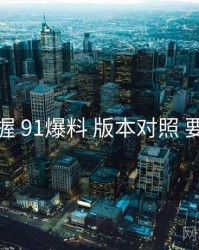 快速掌握 91爆料 版本对照 要点合辑