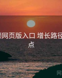 p站视频网页版入口 增长路径 关键节点