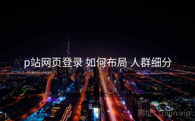 p站网页登录 如何布局 人群细分 p站网页登录 如何布局 人群细分