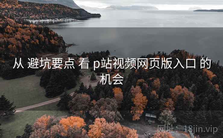 从 避坑要点 看 p站视频网页版入口 的机会 从 避坑要点 看 p站视频网页版入口 的机会